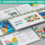 قالب پاورپوینت تم هندسی رنگی Vidialdi Powerpoint Geometric Template