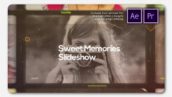 پروژه پریمیر اسلایدشو با موزیک خاطرات خوش سینمایی Sweet Memories Cinematic Slideshow