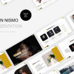 تم پاورپوینت و گوگل اسلایدر Femin Nismo Presentation Template