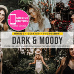 60 پریست لایت روم سینمایی و پریست کمرا راو فتوشاپ Dark and Moody Lightroom Presets