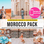 پریست لایت روم و پریست کمرا راو فتوشاپ تم مراکش Morocco Lightroom Presets