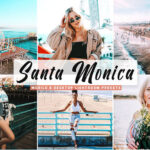 پریست لایت روم و کمرا راو و اکشن فتوشاپ سانتا مونیکا Santa Monica Pro Lightroom Presets