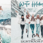10 پریست لایت روم زمستانی تم تعطیلات زمستانی Winter holiday Lightroom Presets