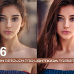 16 پریست لایت روم حرفه ای رتوش پوست صورت Skin Retouch Pro Lightroom Presets