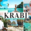 40 پریست لایت روم و پریست کمرا راو و اکشن فتوشاپ تم ساحلی Krabi Pro Lightroom Presets