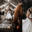 پکیج پریست لایت روم حرفه ای تم عروس روستایی Rustic Wedding Lightroom Preset Pack