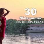 30 پریست لایت روم حرفه ای تم تابستان Midsummer Lightroom Presets