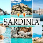 40 پریست لایت روم و پریست کمرا راو و اکشن فتوشاپ تم جزیره ساردنی ایتالیا Sardinia Pro Lightroom Presets