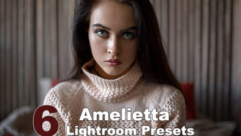 6 پریست لایت روم رنگ پاستلی دسکتاپ و موبایل Amelietta Lightroom Presets