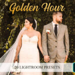 20 افکت رنگی لایت روم تم ساعت طلایی Golden Hour Lightroom Presets