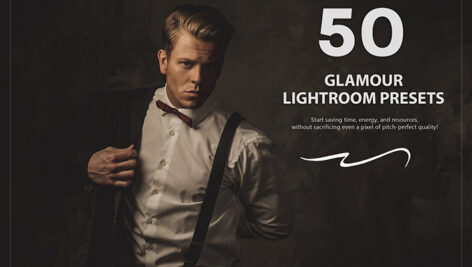 50 پریست لایت روم حرفه ای تم فریبنده Glamour Lightroom Presets