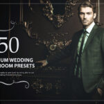 50 پریست لایت روم حرفه ای عروسی رنگهای سینماتیک Premium Wedding Lightroom Presets