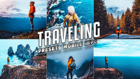 2 پریست لایت روم مسافرت دسکتاپ و موبایل Traveling Lightroom Presets