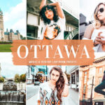 40 پریست لایت روم و کمرا راو و اکشن فتوشاپ تم اتاوا کانادا Ottawa Lightroom Presets