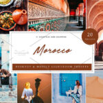 60 پریست لایت روم دسکتاپ و موبایل تم مراکش Morocco Lightroom Presets