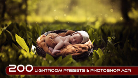200 پریست لایت روم نوزاد و پریست کمرا راو فتوشاپ و براش لایت روم Lightroom Presets for Newborn And Baby