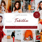 30 پریست رنگی لایت روم 2021 حرفه ای Tabitha Lightroom Presets