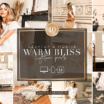 30 پریست لایت روم و پریست کمرا راو فتوشاپ گرمای خوشبختی WARM BLISS Lightroom Presets