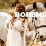 20 پریست رنگی لایت روم حرفه ای عکس پرتره Bohemian Lightroom Preset