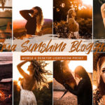 45 پریست لایت روم و پریست کمراراو تم تابش آفتاب Sunshine Lightroom Presets