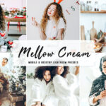 40 پریست لایت روم و پریست کمرا راو و اکشن فتوشاپ Mellow Cream Lightroom Presets