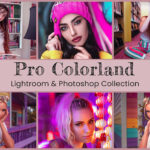40 پریست لایت روم و کمرا راو و اکشن فتوشاپ Pro Colorland Photo Editing