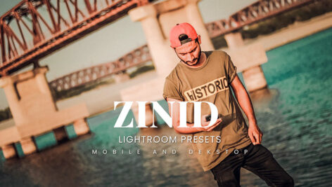 20 پریست لایت روم رنگی حرفه ای Zinid Lightroom Presets