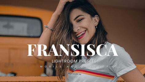 20 پریست لایت روم رنگی فشن حرفه ای Fransisca Lightroom Presets