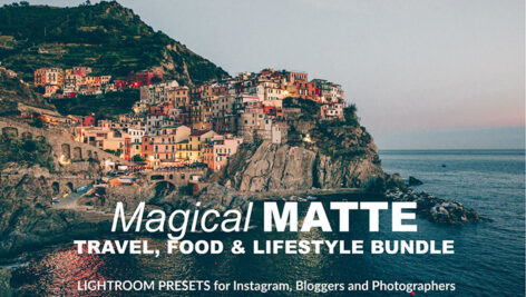 42 پریست لایت روم مات رنگی حرفه ای Magical MATTE Lightroom Presets