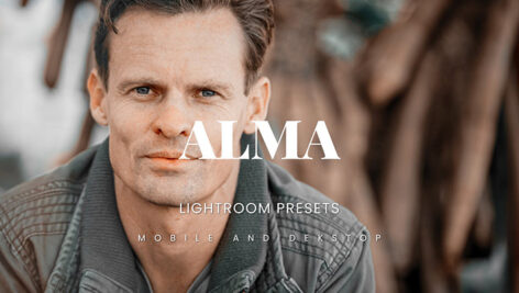 خرید 20 پریست لایت روم پرتره فشن مردانه Alma Lightroom Presets