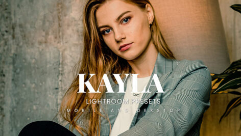 20 پریست لایت روم پرتره حرفه ای Kayla Lightroom Presets