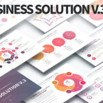 قالب پاورپوینت اینفوگرافیک حرفه ای Business Solution V.3 PowerPoint Infographics