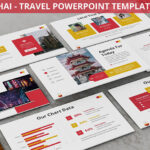 قالب پاورپوینت حرفه ای تم تور جهانگردی Shanghai Travel Powerpoint Template