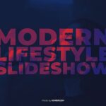 پروژه افتر افکت 2021 تیتراژ با موزیک تم سبک زندگی Modern Lifestyle