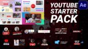 پکیج پروژه افتر افکت تبلیغات کانال یوتیوب Youtube Starter Pack