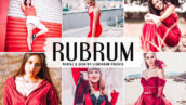 40 پریست لایت روم و پریست کمرا راو و اکشن فتوشاپ Rubrum Lightroom Presets