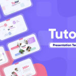 قالب پاورپوینت حرفه ای تم آموزش و آموزشگاه Tutor Creative Education PowerPoint Template