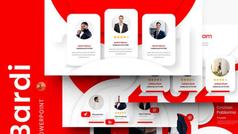 قالب پاورپوینت حرفه ای معرفی شرکت و تجارت Bardi Business PowerPoint Template