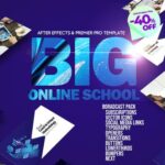 پروژه آماده افترافکت 2022 پکیج معرفی موسسات آموزشی Big Online School Broadcast Pack