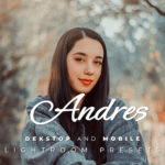 20 پریست لایت روم 2022 عکس پرتره تم فضای باز Andres Lightroom Preset