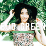 40 پریست لایت روم پرتره و پریست کمرا راو و اکشن فتوشاپ تم جوانه سبز Bud Green Lightroom Presets