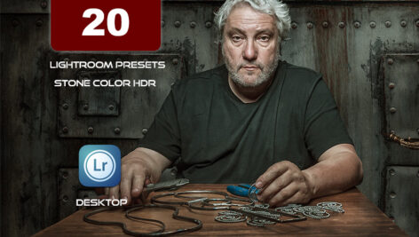 20 پریست لایت روم افکت HDR 2022 حرفه ای Stone Color HDR Lightroom Preset