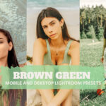 14 پریست لایت روم 2022 پرتره افکت قهوه ای سبز Brown Green Lightroom Presets