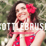 40 پریست لایت روم پرتره فضای باز و پریست کمرا راو و اکشن فتوشاپ Bottlebrush Lightroom Presets