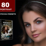 80 پریست لایت روم طلایی 2022 تم ساعات طلایی Portrait Collection Lightroom Presets