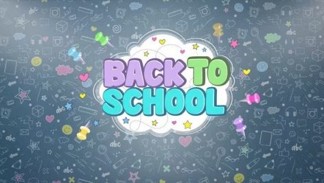 پروژه افتر افکت رزولوشن 4K بازگشت به مدرسه Back To School Opener