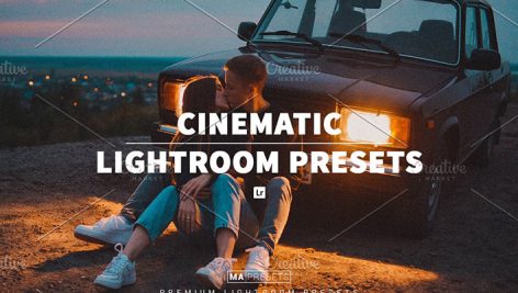 30 پریست لایت روم 2022 تم رنگی فیلم سینمایی CINEMATIC FILM Lightroom Presets