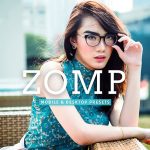 40 پریست لایت روم و پریست کمرا راو و اکشن فتوشاپ تم رنگی آبی Zomp Lightroom Presets