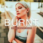 40 پریست لایت روم و پریست کمرا راو و اکشن فتوشاپ تم رنگی سوخته Burnt Lightroom Presets