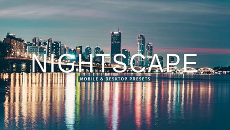 40 پریست لایت روم و پریست کمرا راو و اکشن فتوشاپ تم عکاسی در شب Nightscape Lightroom Presets